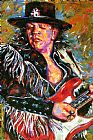 Debra Hurd Stevie Ray Red Guitar