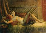 Reclining Nude Prints - Reclining Nude by Delphin Enjolras