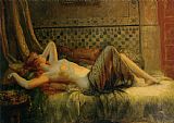 Reclining Nude Prints - Reclining Nude by Delphin Enjolras