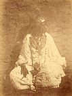 Despoineta (portrait of a Native Woman Sitting Against a Wall)