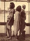 Despoineta (portrait of Three Native Men Standing in Profile)