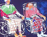 Diana Ong Wheelchair painting