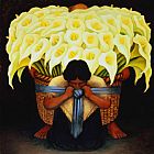 Diego Rivera Flower Seller