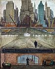 The Frozen Moat - Bedfield Prints - Frozen Assets 1931 by Diego Rivera