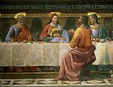 The Last Supper Prints - Detail from the Last Supper by Domenico Ghirlandaio