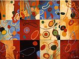 don li leger String Theory painting