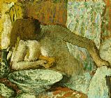 Edgar Degas Woman at her Toilet