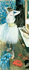 Edgar Degas Dancer in Her Dressing Room