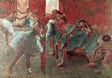Edgar Degas Dancers at Rehearsal painting