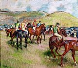 Edgar Degas Before the Race