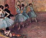 Edgar Degas Blue Dancers
