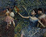 Impressionist Prints - Dancer with a Tambourine by Edgar Degas