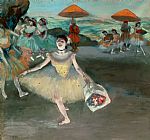 Edgar Degas Dancer with Bouquet