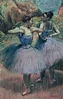 Edgar Degas Dancers in Violet