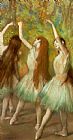Edgar Degas Green Dancers