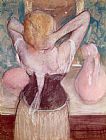 Edgar Degas La Toilette painting