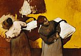 Edgar Degas Laundresses