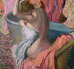 Edgar Degas Seated Bather
