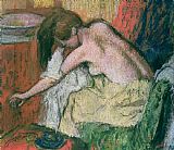 Edgar Degas Woman Drying Herself