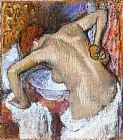 Edgar Degas Woman Sponging Her Back