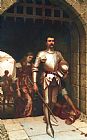 Edmund Blair Leighton Paintings and Prints - Conquest by Edmund Blair Leighton
