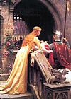Edmund Blair Leighton Paintings and Prints - God Speed! by Edmund Blair Leighton