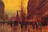 Edouard Leon Cortes Le Place De La Republique, Paris