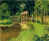 Edouard Manet In a Park