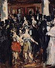 Edouard Manet Masked Ball At The Opera painting
