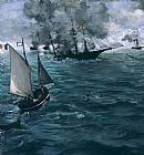Edouard Manet The Battle Of The Uss Kearsarge And The Css Alabama