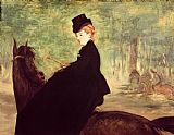 Edouard Manet The Horsewoman painting