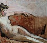 Reclining Nude Prints - Reclining Nude by Edouard Vuillard