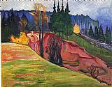 Edvard Munch From Thuringewald