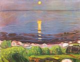 Edvard Munch Summer Night at The Beach