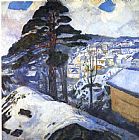 Edvard Munch Winter Kragero 1912