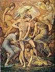 Edward Burne Jones Cupid's Hunting Fields painting