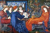 Edward Burne Jones Laus Veneris painting
