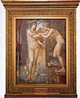 Edward Burne Jones Pygmalion And The Image III &#173; The Godhead Fires painting