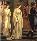 Edward Burne Jones Saint George And The Dragon The Princess Sabra Led to The Dragon painting