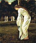 Edward Burne Jones Saint George And The Dragon The Princess Tied to The Tree painting