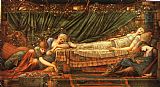 Edward Burne Jones Sleeping Beauty painting