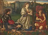 Song Prints - Song of Love by Edward Burne Jones
