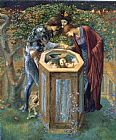 Edward Burne Jones The Perseus Series The Baleful Head painting
