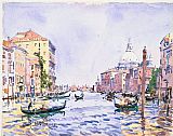 Edward Darley Boit Venice Afternoon on The Grand Canal