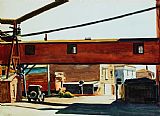 Edward Hopper Box Factory painting