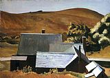 Edward Hopper Burly Cobb's House South Truro 1933