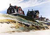 Edward Hopper Cottages at Wellfleet