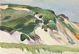 Edward Hopper Dune At Truro painting