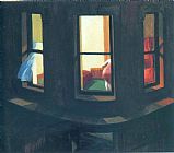 Edward Hopper Night Windows painting