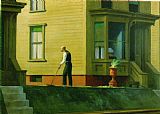 Edward Hopper Pennsylvania Coal Town painting